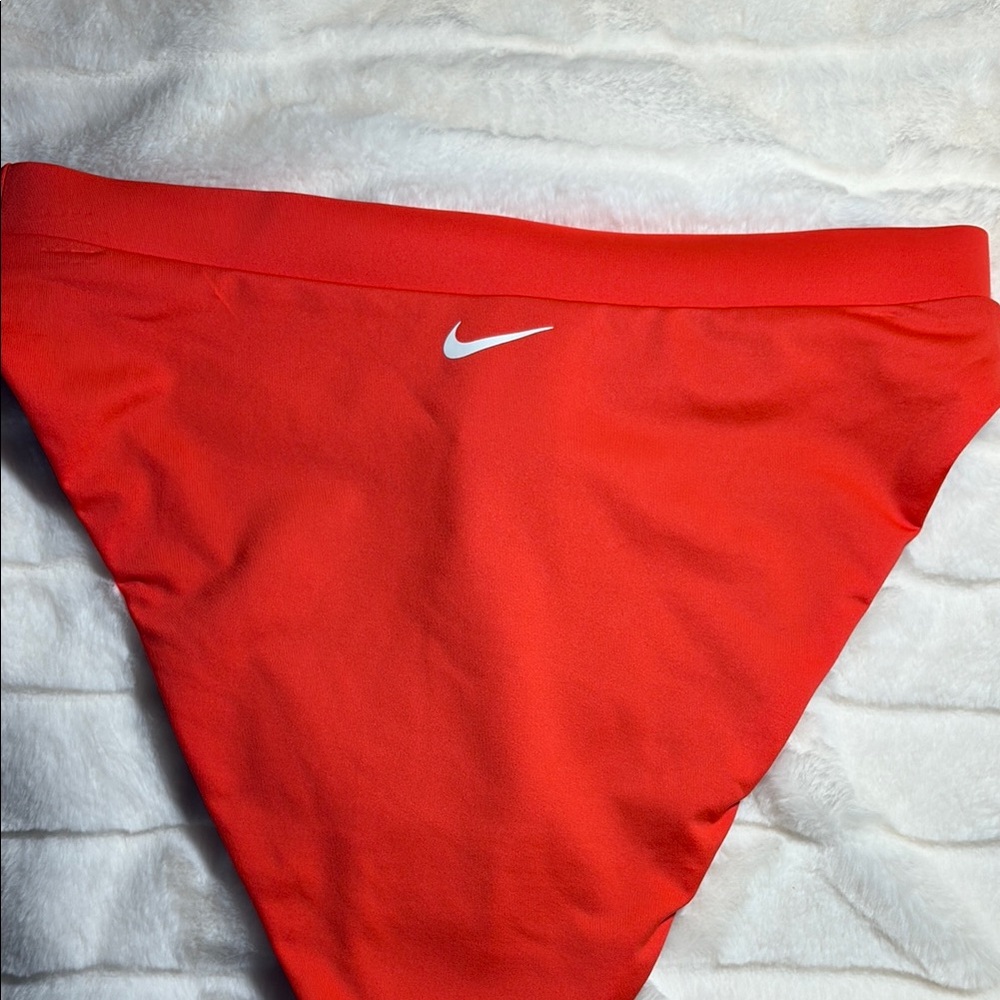 NWOT! Nike orange-red Women's Swim bikini bottom